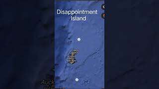 Disappointment Island 🙁viral short video  Map hidden Island [upl. by Chemush]