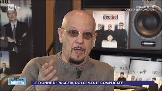 Enrico Ruggeri Il significato di quotQuello che le donne non diconoquot  La Vita in Diretta 08032018 [upl. by Talanian]