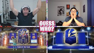 OMFG WE PACKED TOTY LIONEL MESSI THE BEST TOTY GUESS WHO EVER [upl. by Sucul]