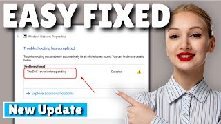DNS Server Not Responding Get Back Online FAST 100 Work [upl. by Lowrance]