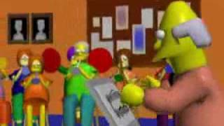 The Simpsons Intro 3D animation [upl. by Naujek760]