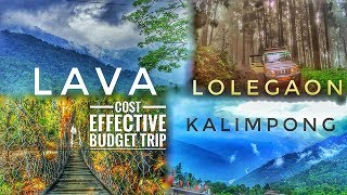 LAVA  LOLEGAON  KALIMPONG  DARJEELING  BUDGET TRIP DURING MONSOON  NORTH BENGAL [upl. by Atela877]