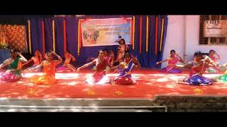 Venu Gana SammohanamKrishnashtami 2018 SpecialDance Performance ByAditya High SchoolProddatur [upl. by Ayota]