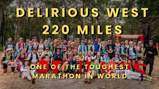 How I ran worlds toughest marathon Delirious West 350km in 102 hours and 27 minutes [upl. by Hnib]