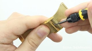 Tutorial How to Adjust a Mesh  Milanese Watch Band [upl. by Abate]