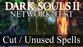 Dark Souls 2 Network Test ► BRAND NEW Cut  Unused Spells Never Before Seen [upl. by Syramad]