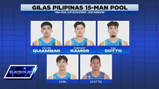 Gilas Pilipinas begin training for the second window of FIBA Asia Cup Qualifiers  Play by Play [upl. by Artima831]