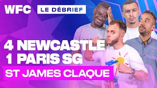 ⚽ Debrief Newcastle  PSG 41  Ligue des Champions Football [upl. by Ellehsor]