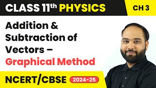 Addition and Subtraction of Vectors – Graphical Method  Class 11 Physics Chapter 3  CBSE 202425 [upl. by Loar]