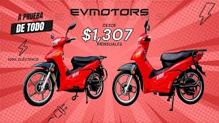 Nueva Motocicleta Eléctrica Tipo ScooterMotoneta Modelo Panther 2024 EVMotors Bajío [upl. by Alimaj]