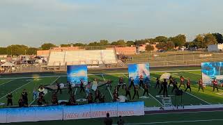 Collinsville High School Mighty Pirate Band  Competition  9282024 [upl. by Lancelot408]