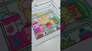 cozy friend coloring book art coloring colorwithme coloringforrelaxation alcoholmarkers [upl. by Jozef]