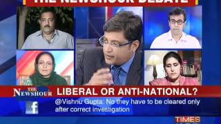 Debate Liberal or antinational Part 1 [upl. by Rdnaskela]