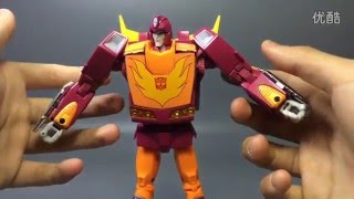 Takara MP 28 Hot Rodimus by 恐龙天帝 [upl. by Kronick]