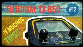 📦 Tutorial y tips del detector de metales TX850 [upl. by Sylvan45]