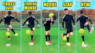 APPRENDRE 5 GESTES DE FREESTYLE FOOTBALL FACILEMENT  😮  TUTO pour DÉBUTANT [upl. by Donalt]