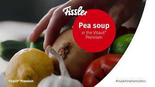 Pea soup in the Vitavit® Premium Pressure Cooker [upl. by Ettenahc]