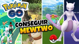 👉 Como CONSEGUIR a MEWTWO en POKEMON GO 🔥 [upl. by Halyahs]