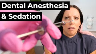 5 Dental Anesthesia Options amp Everything You NEED to KNOW About Them Getting Numb At The Dentist [upl. by Ebanreb]