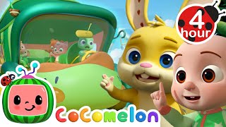 Wheels on the Bus Late For School Edition  More  Cocomelon  Nursery Rhymes amp Songs For Kids [upl. by Essined]