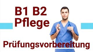 mündliche Prüfung telc Deutsch B1B2 Pflege Kurs mit Elena Wermuth [upl. by Htiaf713]