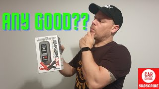 TOPDON JS1200 JUMP STARTER REVIEW AND TESTis it any good [upl. by Marozik]