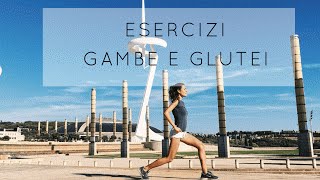 Esercizi Gambe e Glutei 10 minuti intensi [upl. by Erdnad]