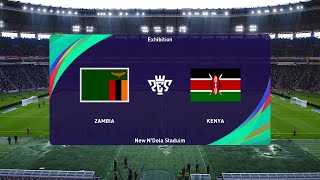 Zambia vs Kenya 27062024 COSAFA Cup PES 2021 [upl. by Abran]