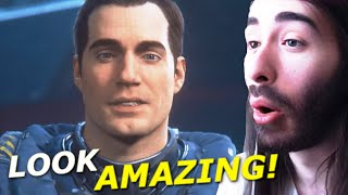 Moistcr1tikal Reacts to Squadron 42 Official Gameplay Reveal [upl. by Philips]