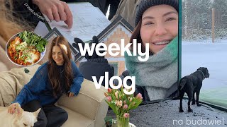 WEEKLY VLOG  się pozmieniało  idę zeznawać na policje storytime🙈 budowa domu  postępy Koko [upl. by Jotham360]