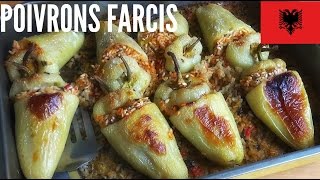 POIVRONS FARCIS ALBANAIS VEGAN [upl. by Chandler]