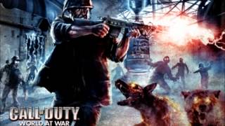 Call of Duty World at War Burning Hellride Hidden Dog Theme Custom [upl. by Gallagher]