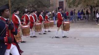 Colonial Williamsburg Fifes and Drums  The Adjutants Drummer W March through [upl. by Rheingold]