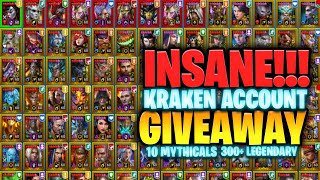 DONT MISS MASSIVE KRAKEN ACCOUNT GIVEAWAY  RAID SHADOW LEGENDS [upl. by Lazor]