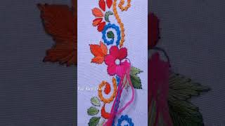 border design amazing new borderline design for dresshand embroidery shorts youtubeshorts [upl. by Fessuoy700]