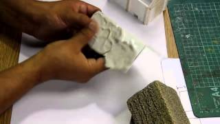 Making Thatched Roofs  miniature wargaming scenery [upl. by Alard]