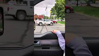 Boise Idaho IDIOT Runs Over Huge Pole at the Kootenai McDonalds [upl. by Patten]