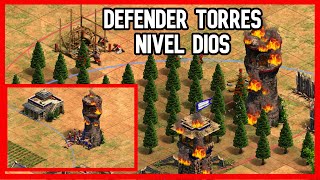 DEFENDERTE DE TORRES NIVEL DIOS AGE OF EMPIRES 2 [upl. by Cedar175]