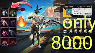 Free Fire hip hop account for sale  All evo max all criminal bundle rare collection [upl. by Irfan966]