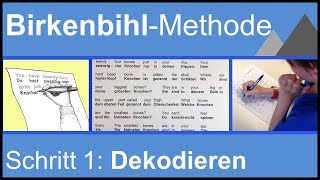 BirkenbihlMethode 1 Schritt  Dekodieren [upl. by Lewellen]