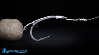 How to tie a Combi rig  Carp rigs  By Angling Iron [upl. by Traci325]