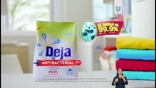 Detergente DEJA Antibacterial Ecuador 2020 [upl. by El]