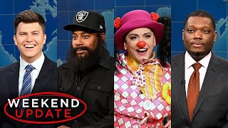 Weekend Update ft Kenan Thompson and Cecily Strong  SNL [upl. by Ariaz765]