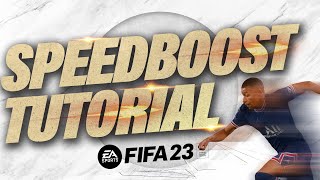 TUTORIAL  I MIGLIORI SPEED BOOST di FIFA 23 [upl. by Enogitna]