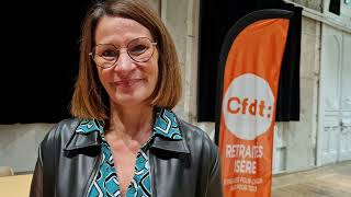 CFDT Vienne Soirée Santé transition écologique 29 10 2024 Christine Lagnier [upl. by Nidak741]