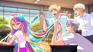 I Made 3 School Billionaires FIGHT OVER Me  MY SECRET STORY ANIMATED TDC Animated Story [upl. by Uela440]