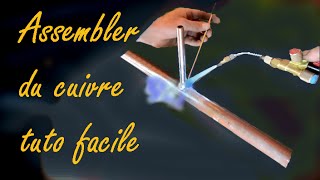 Apprendre la plomberie  6 comment souder du cuivre [upl. by Marquis725]