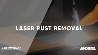 Laser Rust Removal  Powerlase [upl. by Gnep]