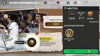 Icon Chronicles Lampard Chapter 4 Game 3 MobileGamesKH vs Barcelona [upl. by Khorma483]