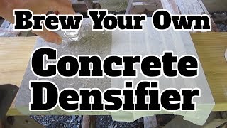 DIY Concrete Densifier [upl. by Pinebrook449]